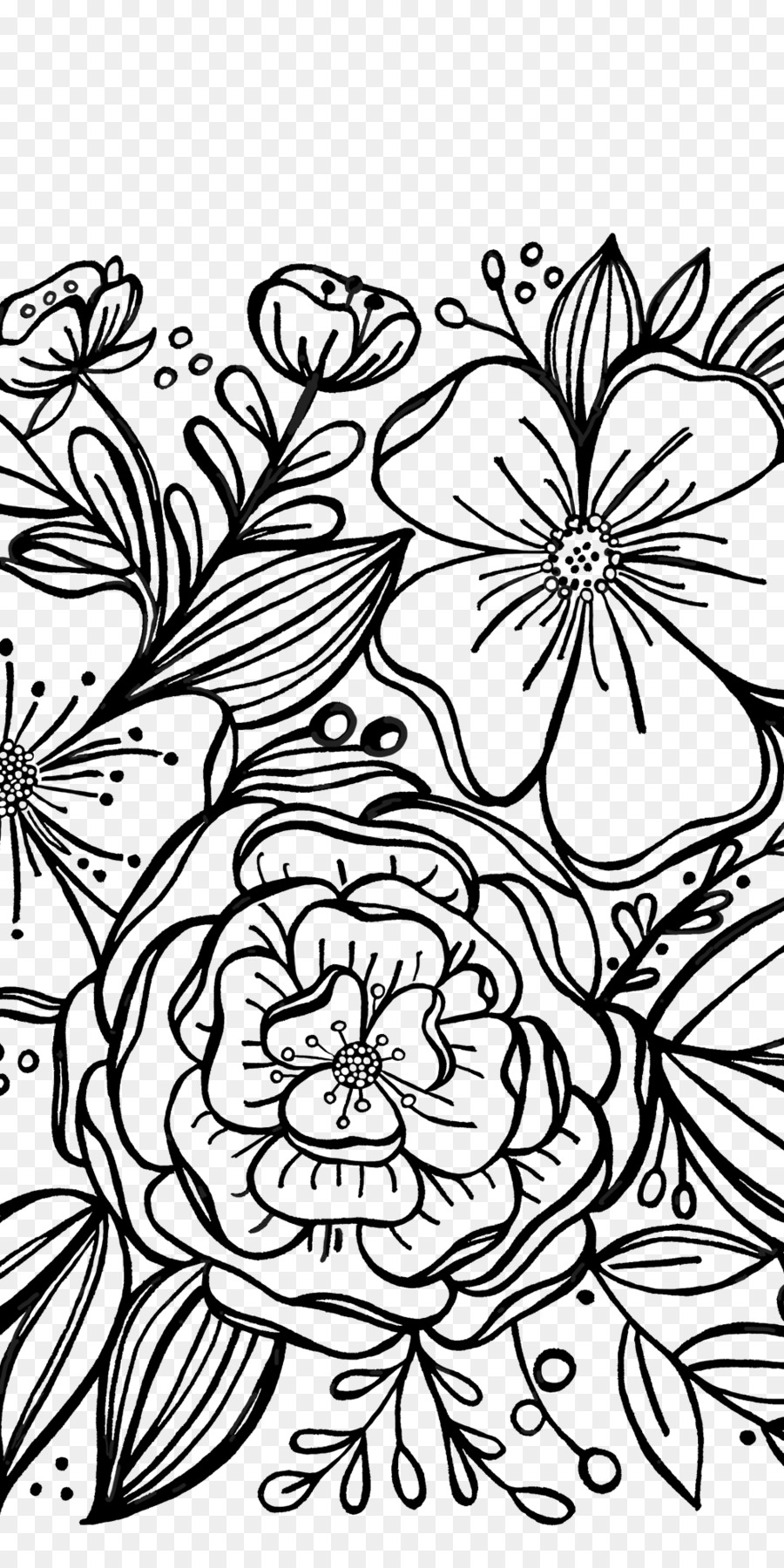 Design Floral，Desenho PNG