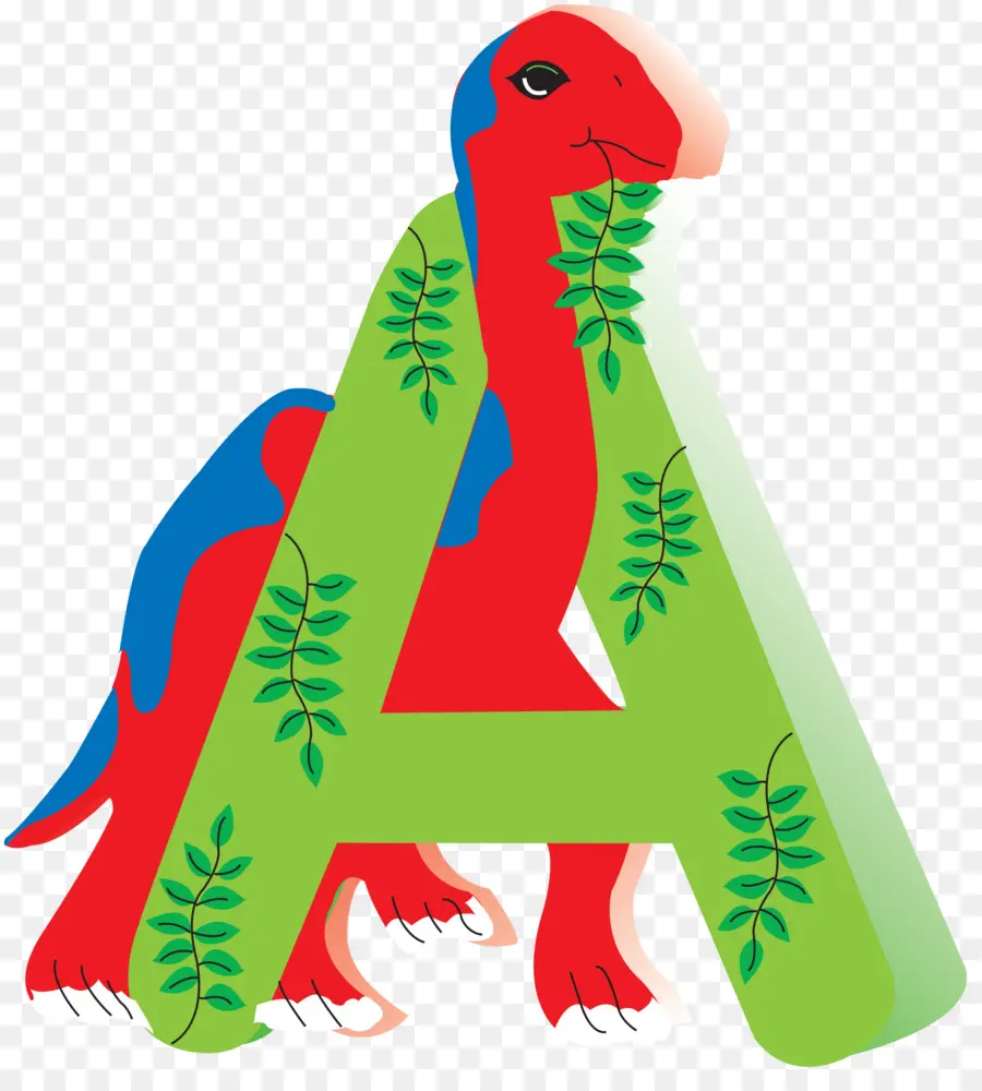 Dinossauro，Alfabeto PNG