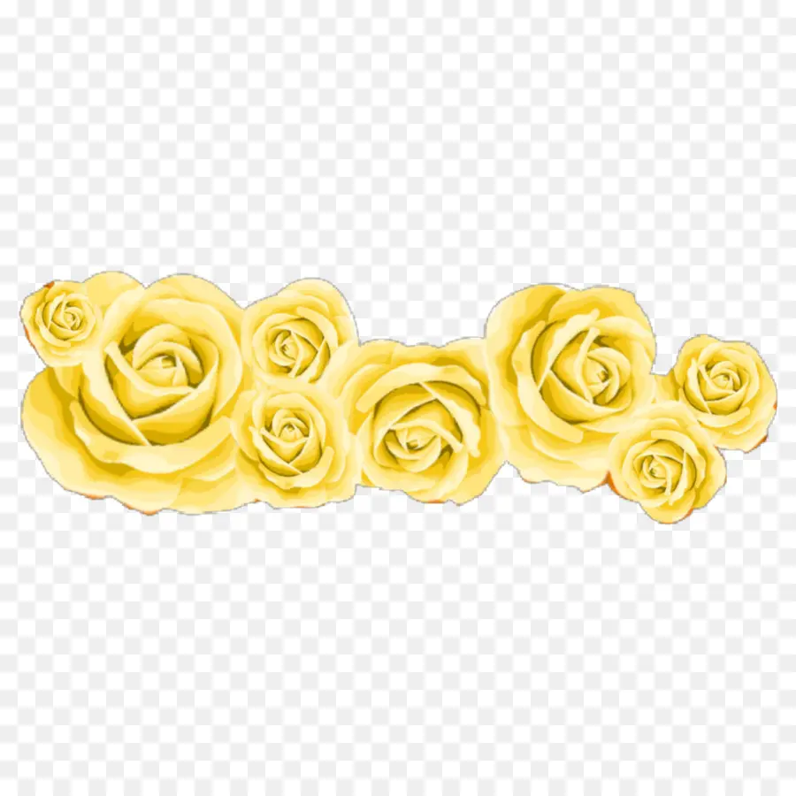 Rosas，Amarelo PNG