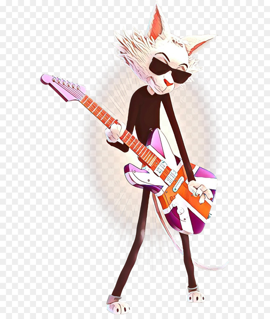 Gato Com Guitarra，Música PNG