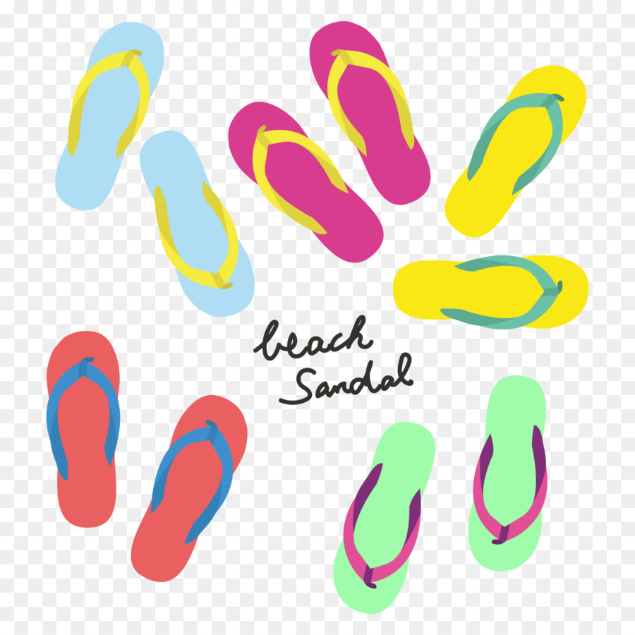 Flip Flops，Sandália PNG