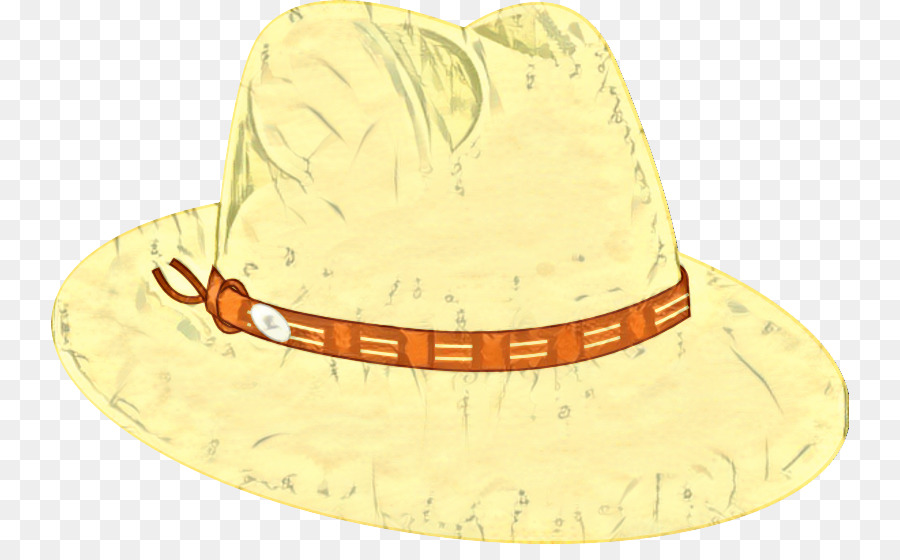 Fedora，Amarelo PNG