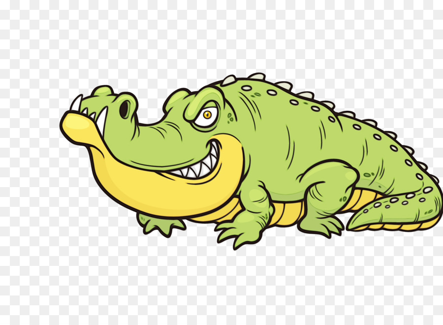 Crocodilo Relaxante，Réptil PNG