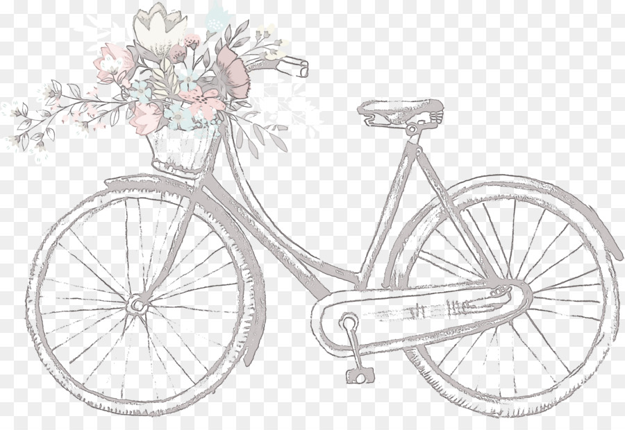 Bicicleta Vermelha，Bicicleta PNG