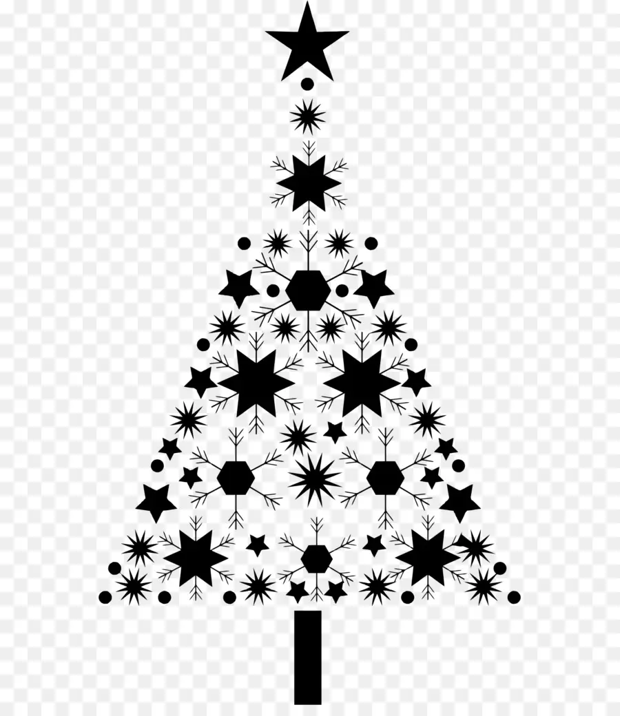 árvore De Natal，Floco De Neve PNG