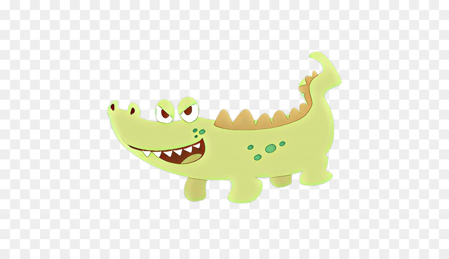 Crocodilo Verde，Desenho Animado PNG