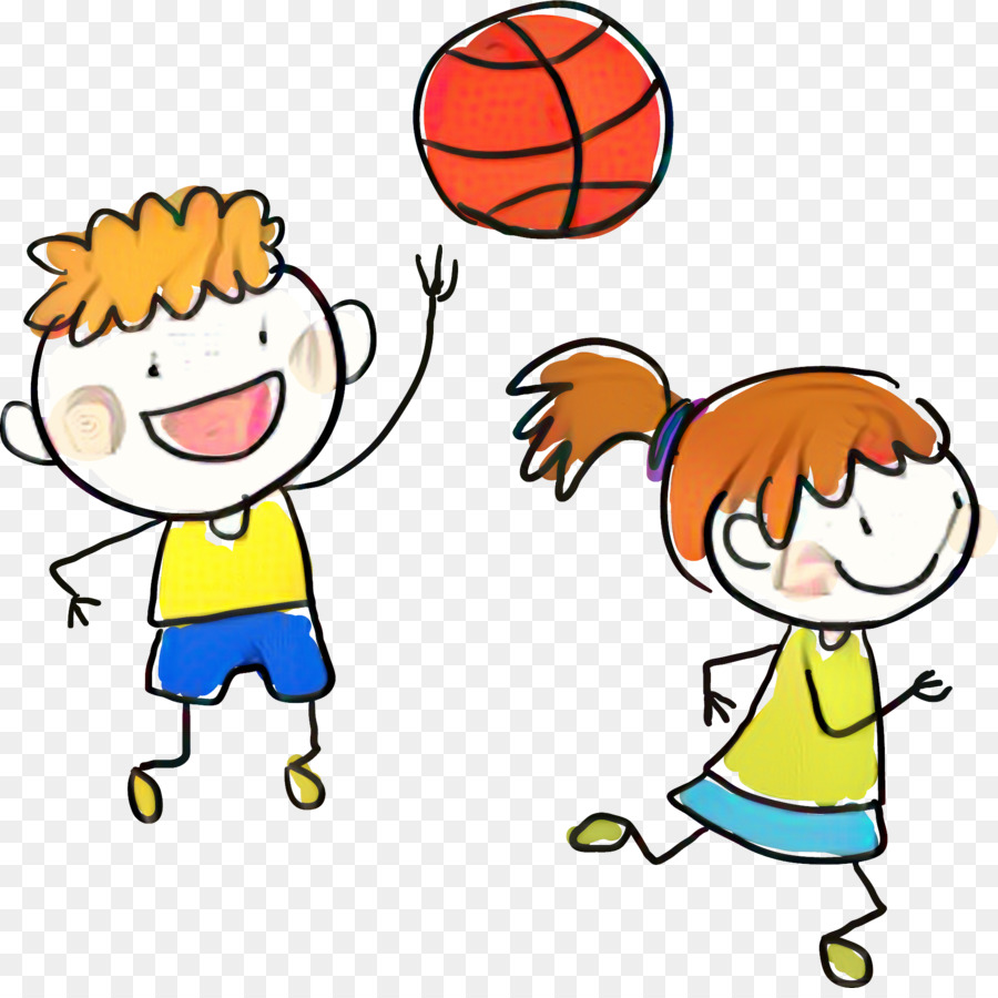 Crianças Brincando，Basquetebol PNG