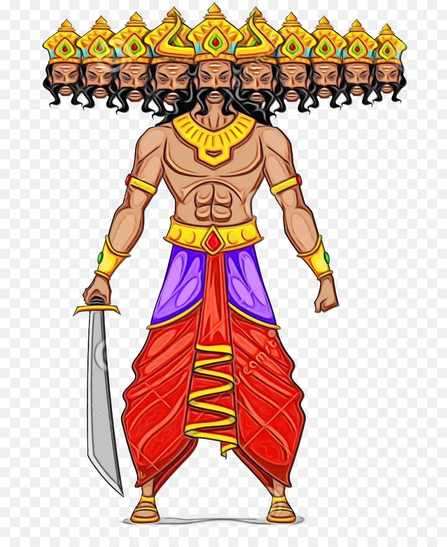 Ravana，Dussehra PNG