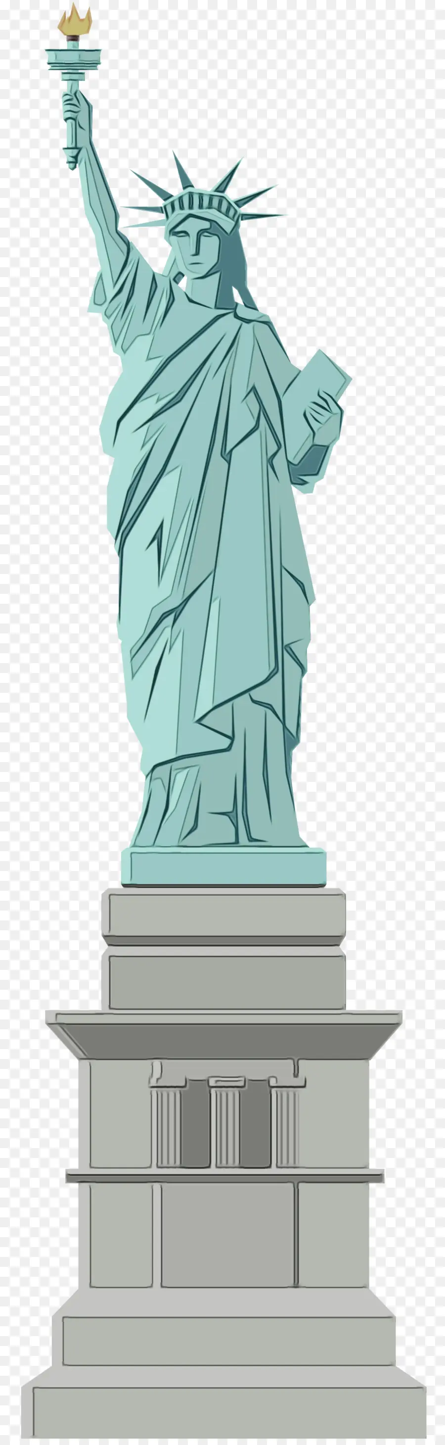 Estátua，A Estátua Da Liberdade Monumento Nacional PNG