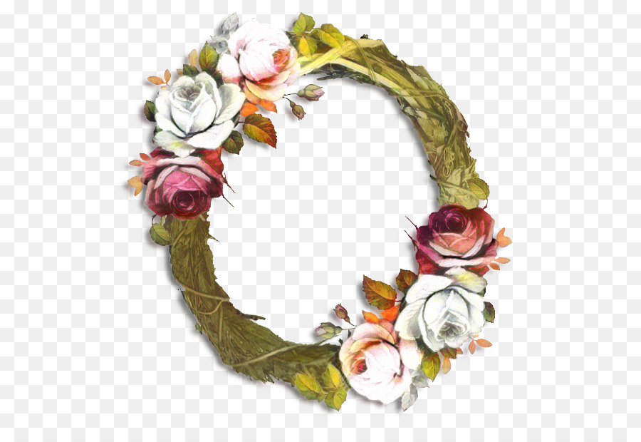 Guirlanda Floral，Folhas PNG