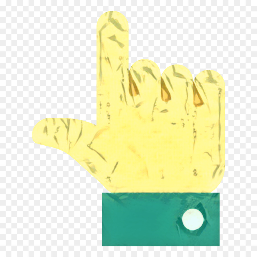 Dedo，Amarelo PNG