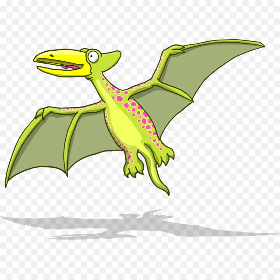 Pterodáctilo De Desenho Animado，Dinossauro PNG