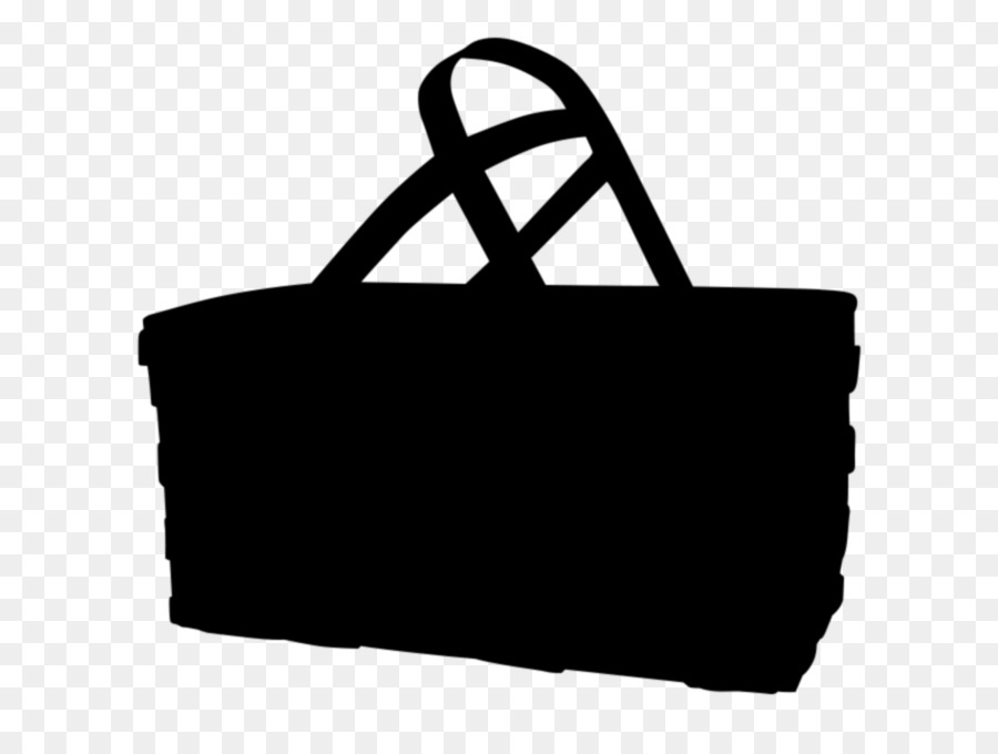 Bolsa De Mão，M Branco Preto PNG