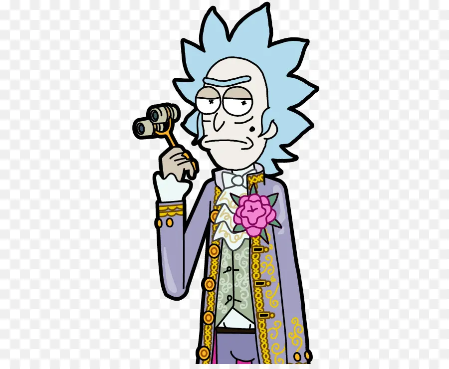 Rick Sanchez，Bolso Mortys PNG