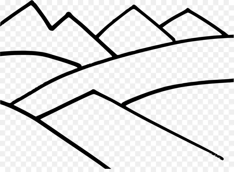 Desenho，Montanha PNG
