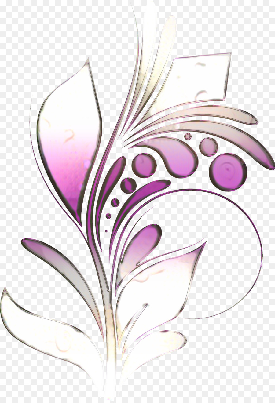 Design Floral，Roxo PNG