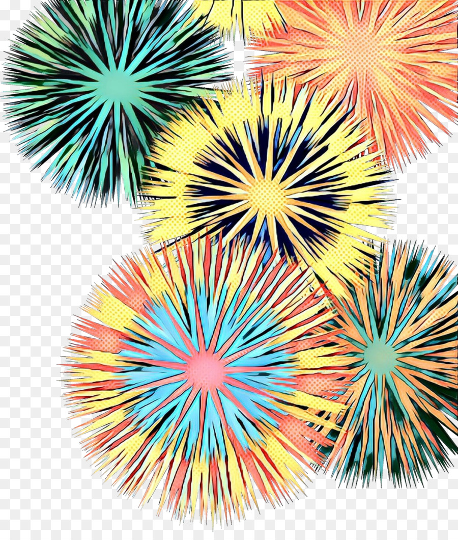 Fogos De Artifício，Colorido PNG