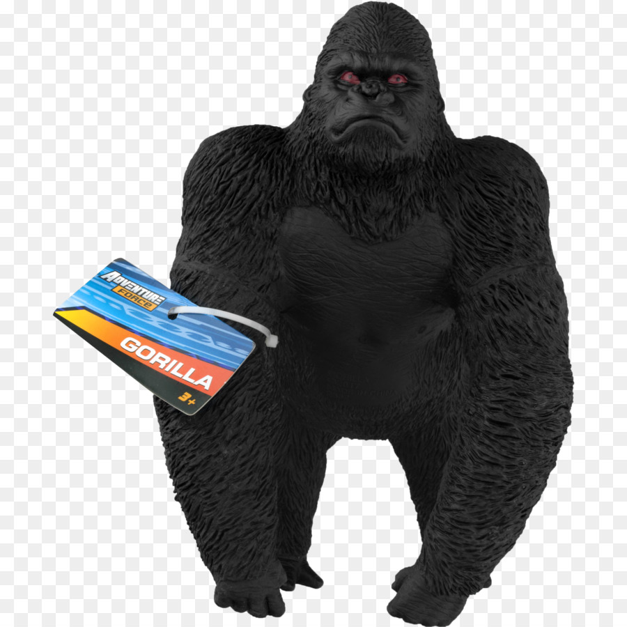 Gorila Ocidental，Força Aventura Soft Gorilla Toy PNG
