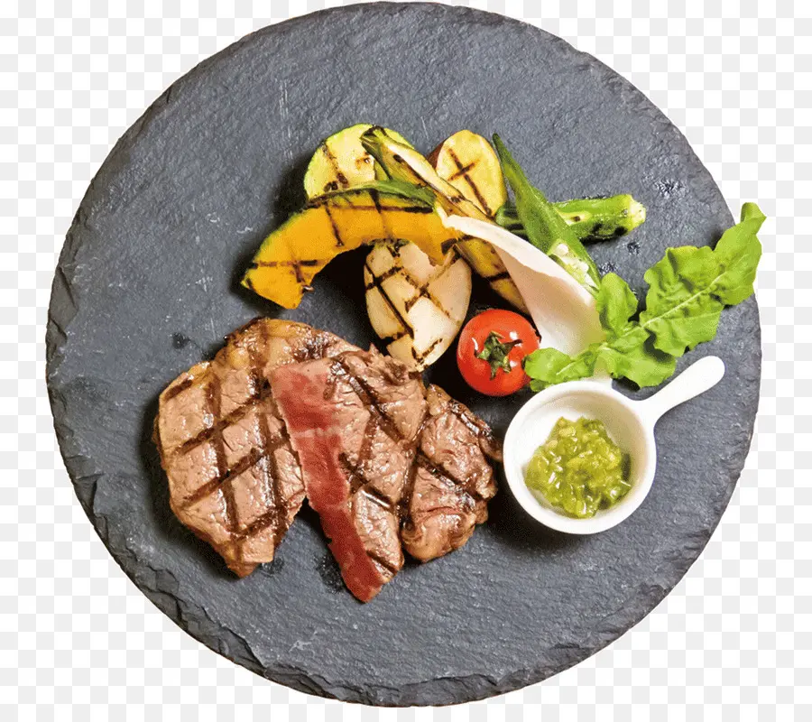 Bife Grelhado，Vegetais PNG