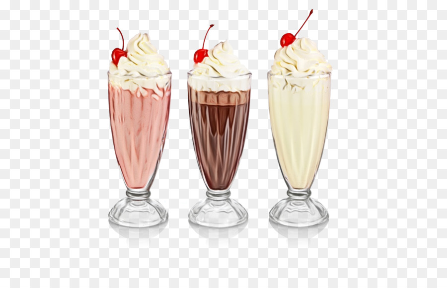 Sundae Milkshake Sorvete png transparente grátis