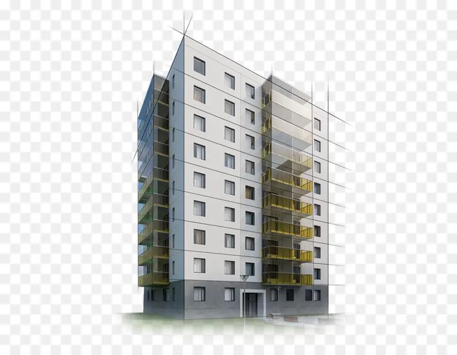 Prédio De Apartamentos，Arquitetura PNG