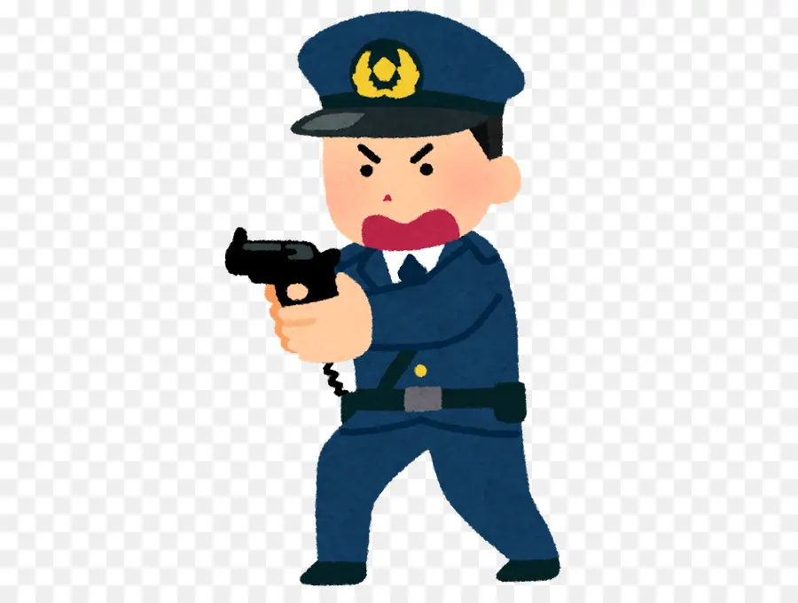 Policial，Pistola PNG