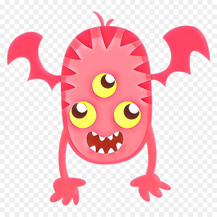 Monstro Rosa，Desenho Animado PNG