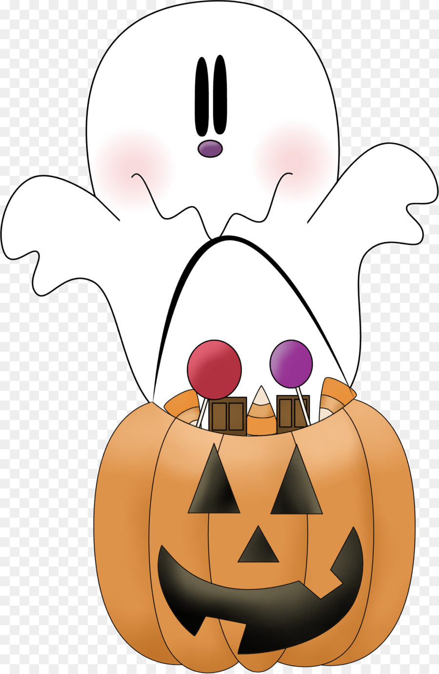 Fantasma，Abóbora PNG