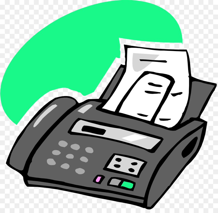 Máquina De Fax，Escritório PNG