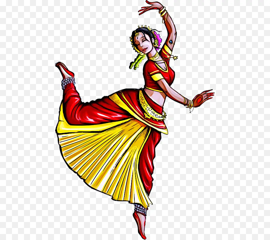 índia，Dança Na índia PNG