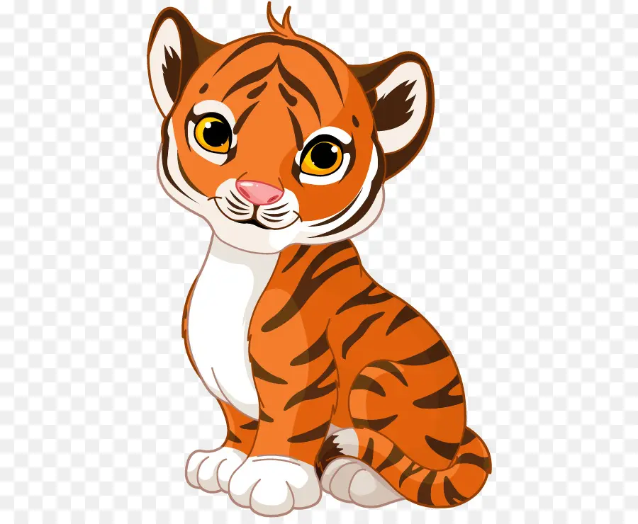 Tigre，Desenho PNG