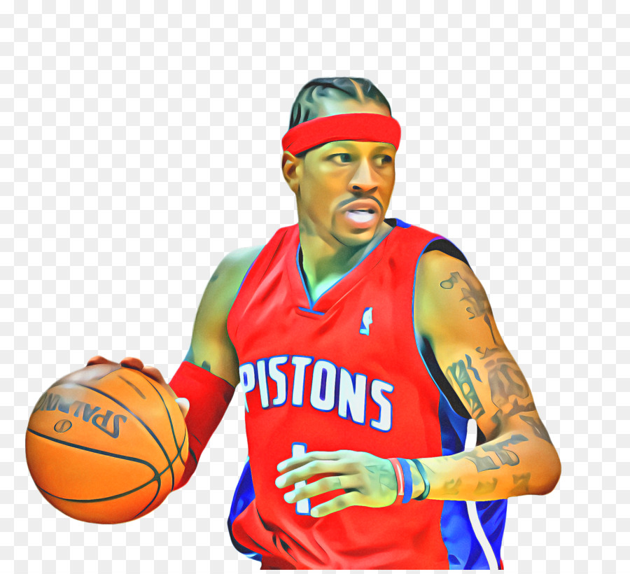 Allen Iverson，O Detroit Pistons PNG