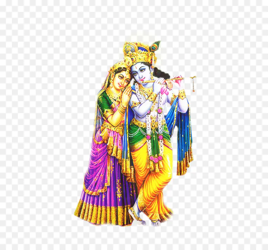 Krishna，Radha PNG