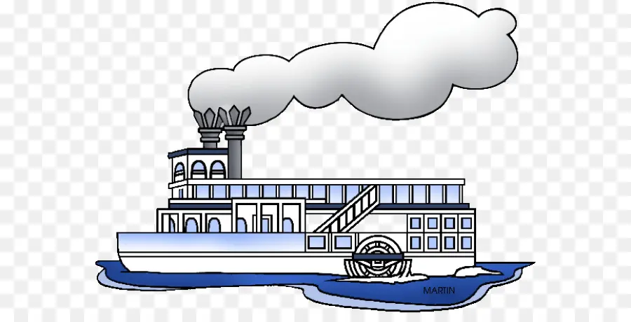 Steamboat，Riverboat PNG