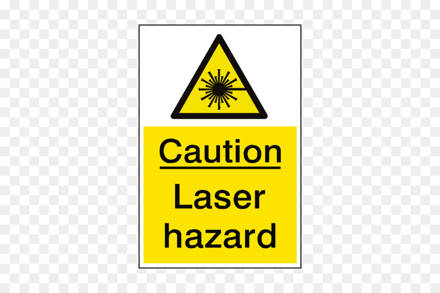 Sinal De Perigo De Laser，Aviso PNG