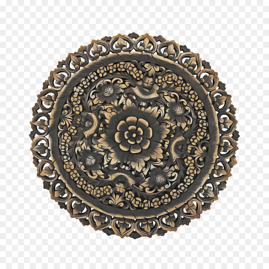 Medalhão Ornamentado，Intricado PNG