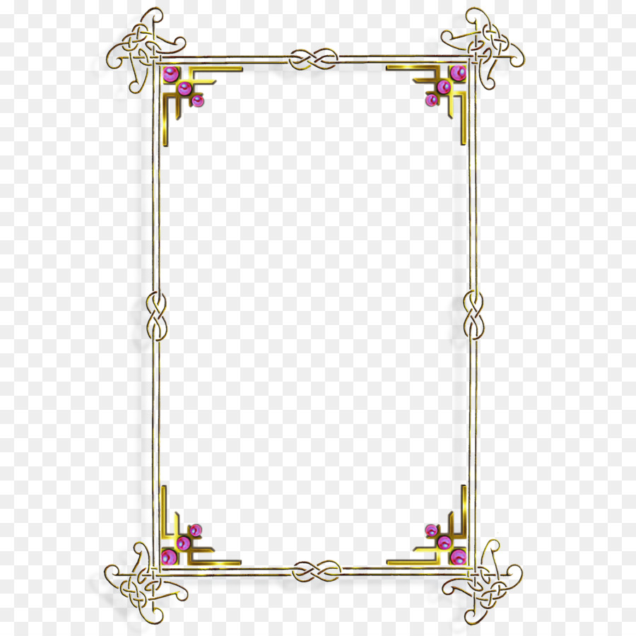 Moldura Ornamentada，Quadro PNG