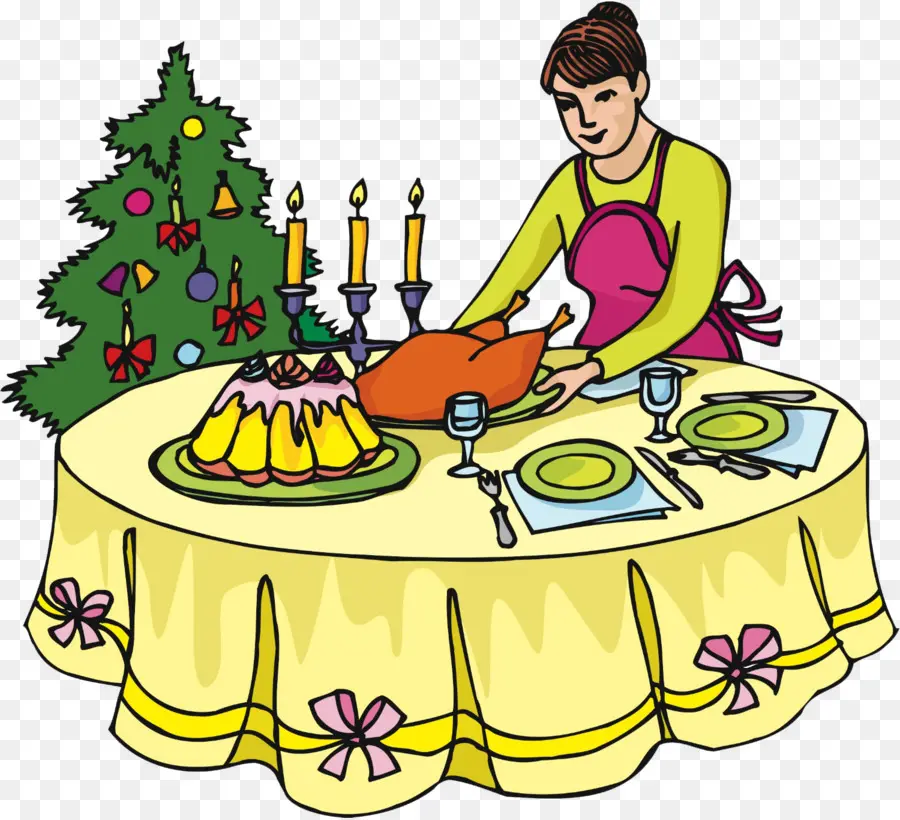 Jantar De Natal，Mesa PNG