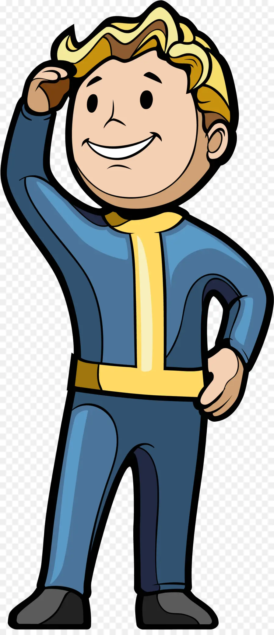 Fallout 76，Vault Boy PNG