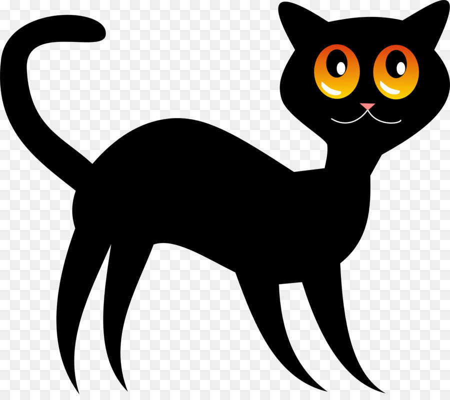 Gato，Preto PNG