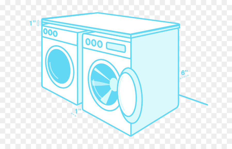 Combinação Máquina De Lavar Roupa，Secadora De Roupas PNG