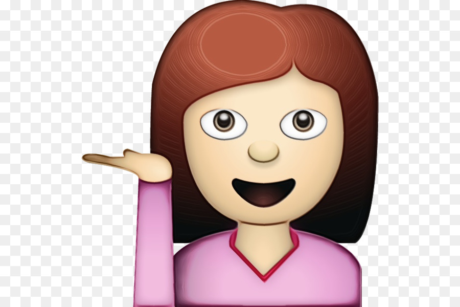 Emoji Sorridente，Gesto De Mão PNG