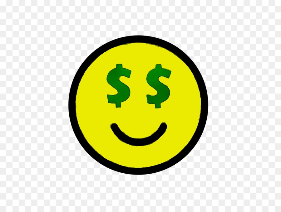 Smiley De Olhos De Dólar，Face PNG