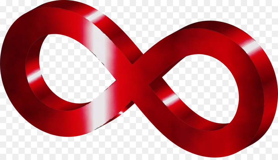 Símbolo Do Infinito，Vermelho PNG