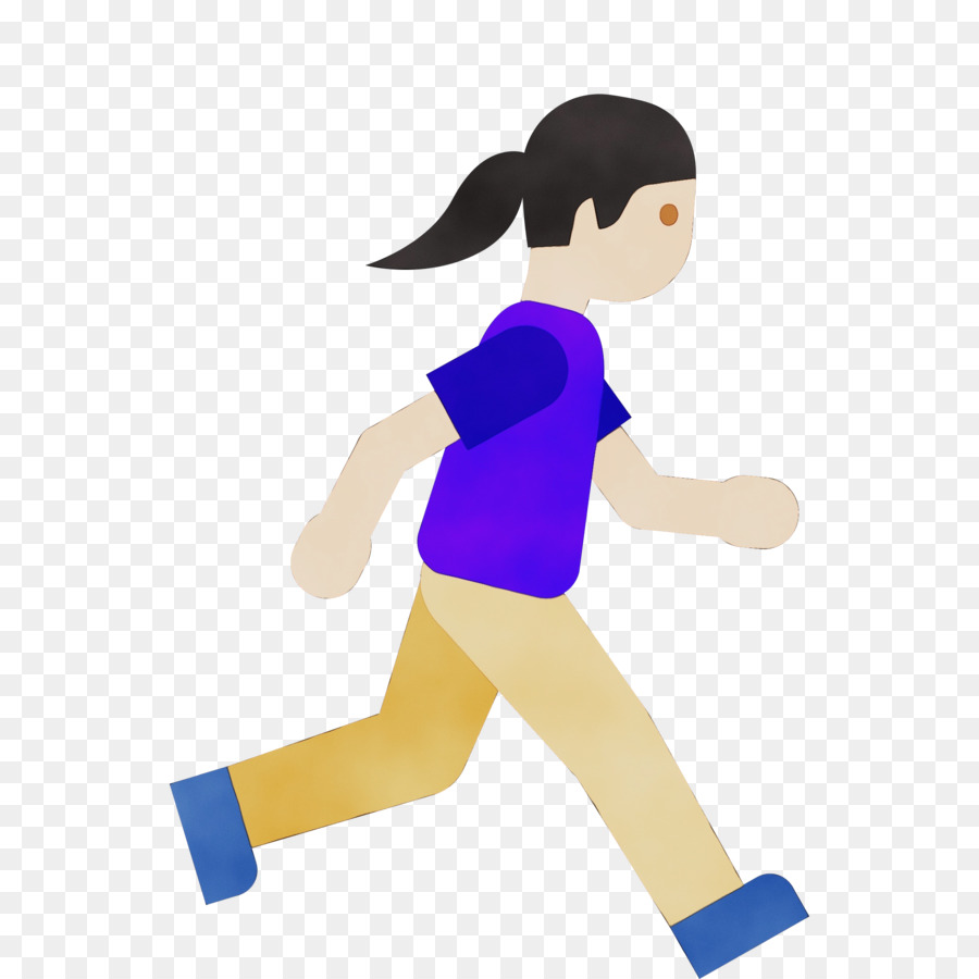 Menina Andando，Exercício PNG