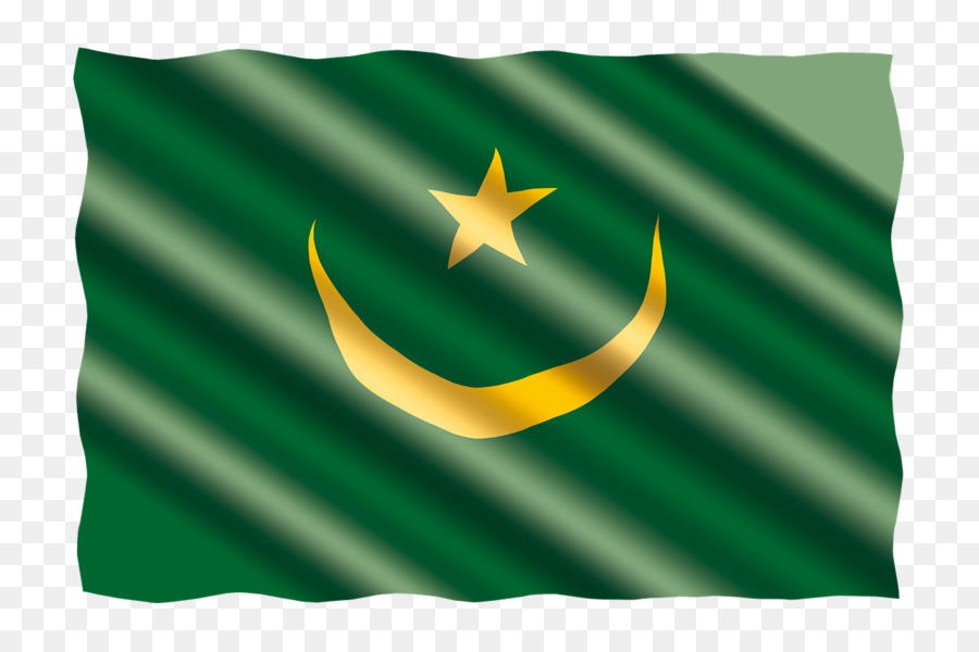 Bandeira，Mauritânia PNG