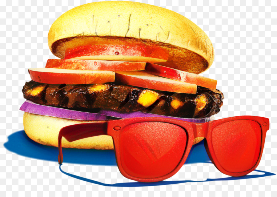 Cheeseburger，óculos PNG