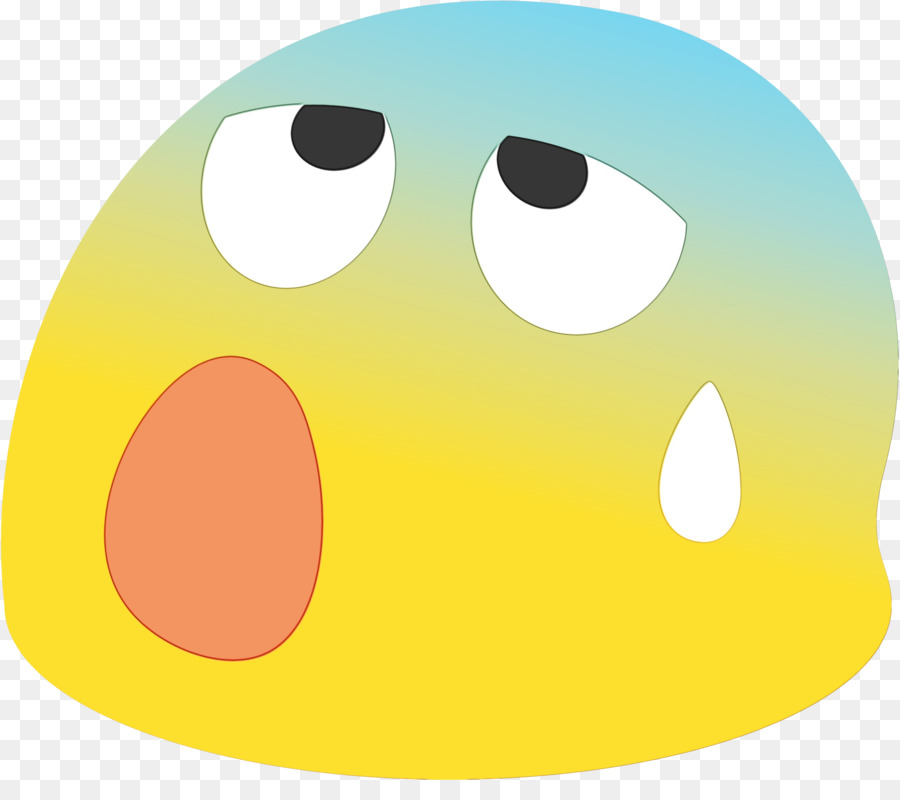 Emoji Assustado，Temer PNG