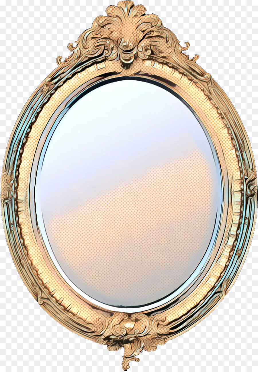 Espelho，Ouro PNG