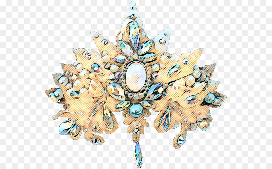 Turquesa，Broche PNG